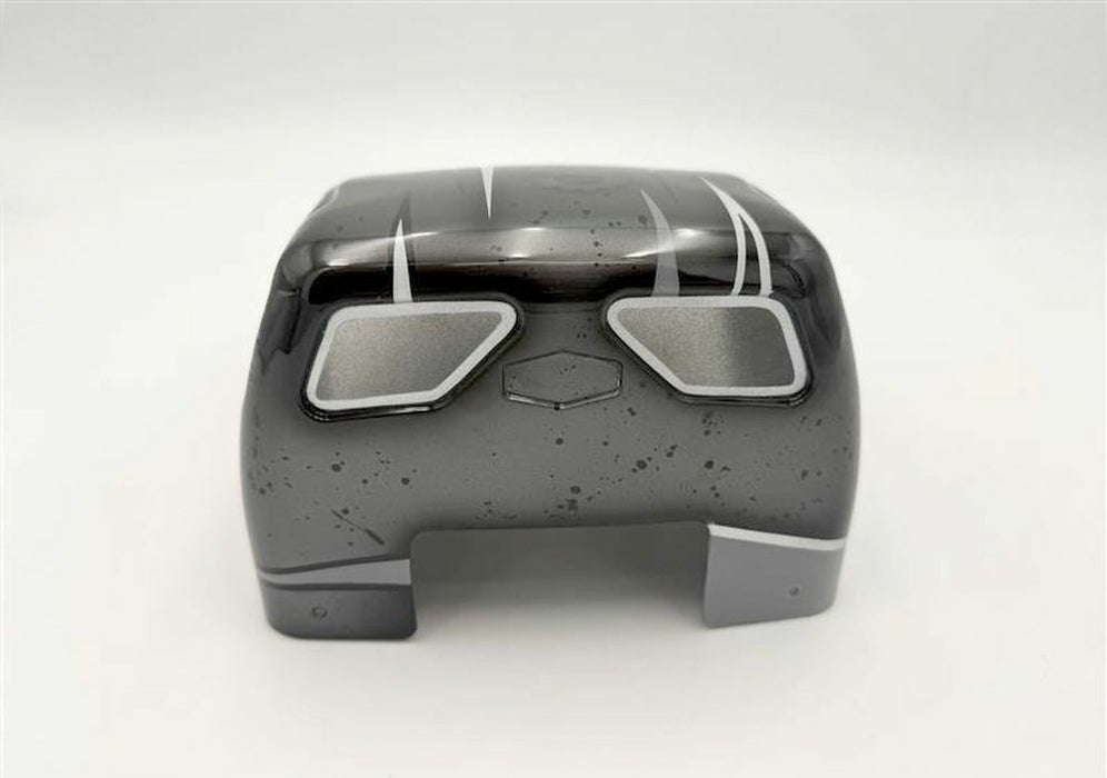 Clear "PLAGUE" 1/10th Crawler CompBody Set w/Stickers & Mask