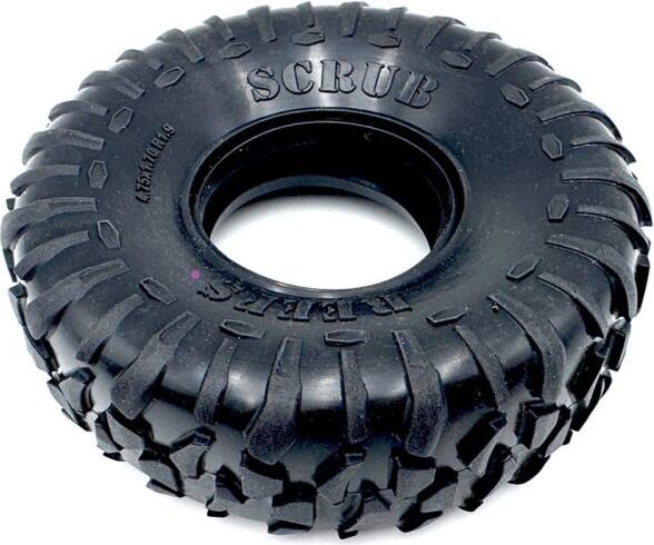XP Scrub 4.75 Crawler Tire w/Foam (2) (Pink)