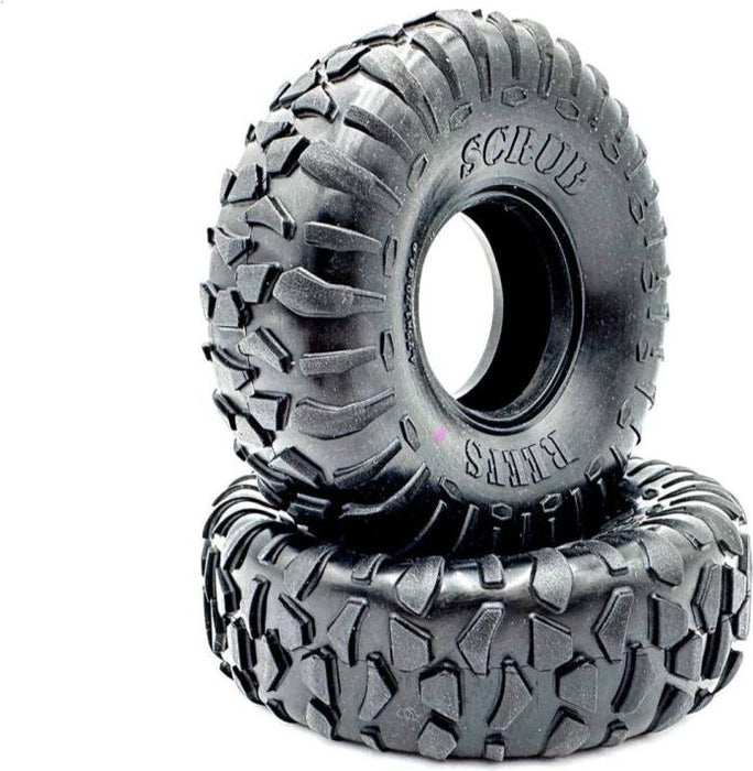 XP Scrub 4.75 Crawler Tire w/Foam (2) (Pink)