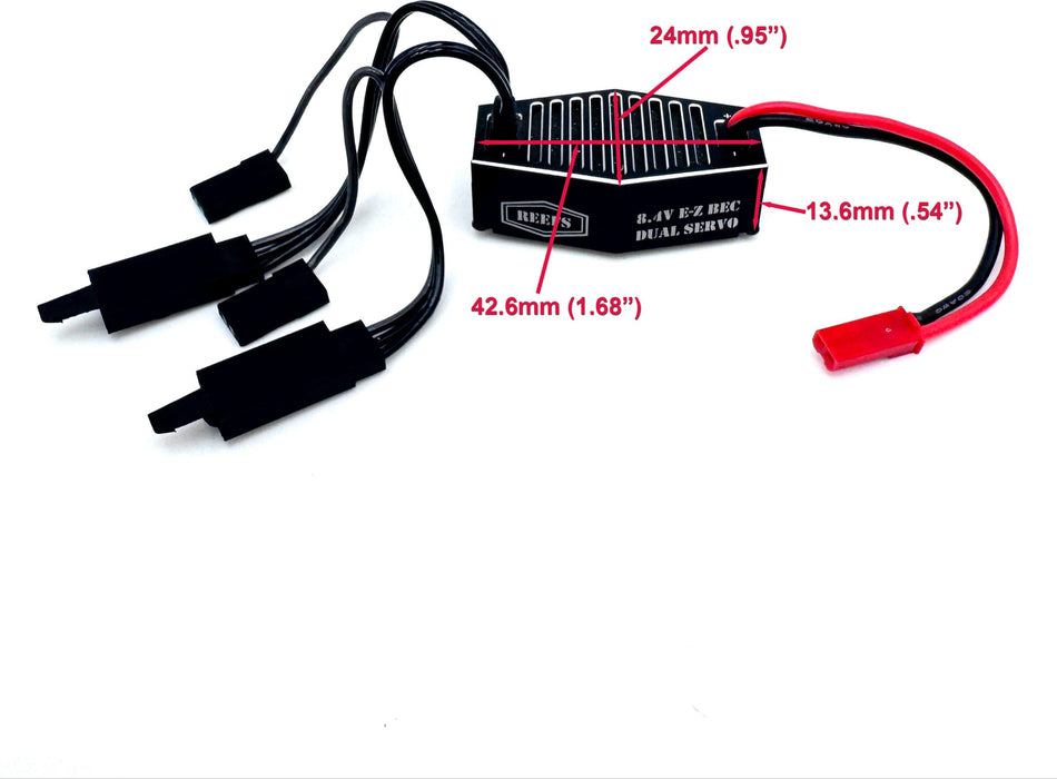 8.4V E-Z Dual Servo BEC
