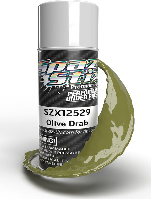 Olive Drab Aerosol Paint, 3.5oz Can