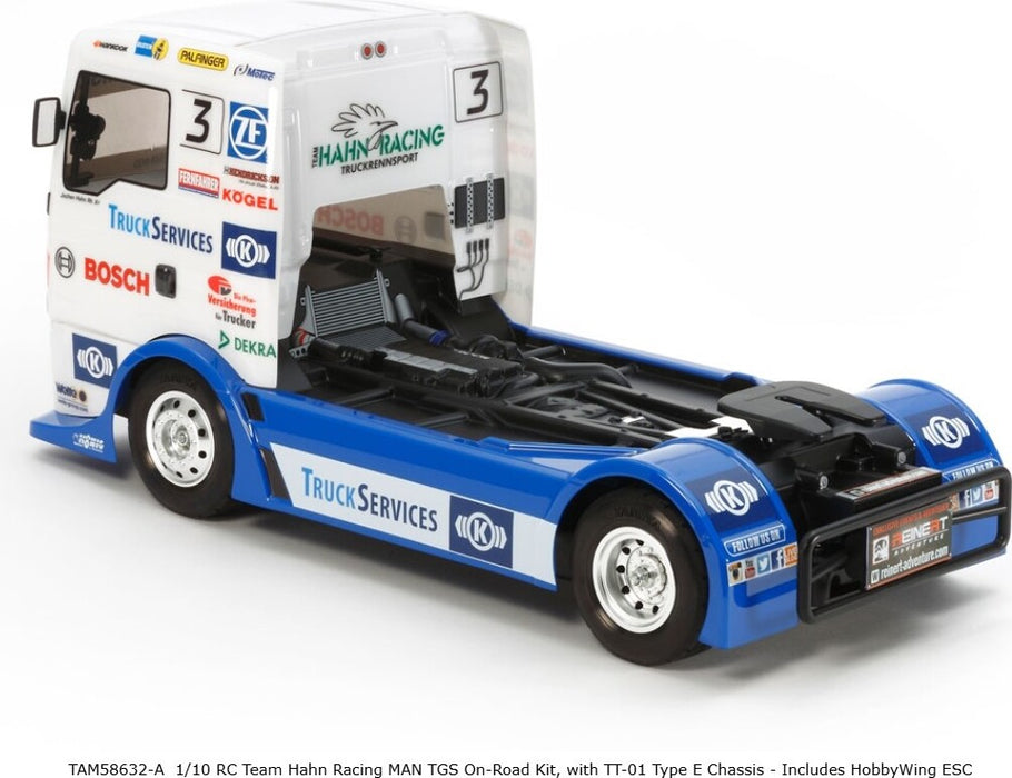 1/10 RC Team Hahn Racing MAN TGS On-Road Kit, w/ TT01 Type