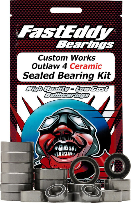 Custom Works Outlaw 4 Ceramic Sealed Bearing Kit