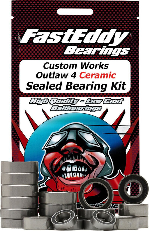 Custom Works Outlaw 4 Ceramic Sealed Bearing Kit
