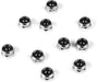 M2.5 Locknuts (zinc finish, 10pcs)