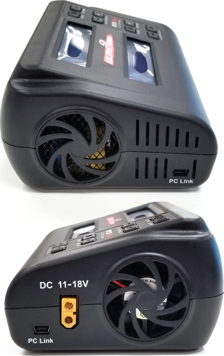 UP200 DUO 200W Dual Port Multi-Chemistry AC/DC Charger