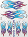 Ice Flames Sticker Sheet
