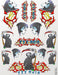 Tribal Death Sticker Sheet