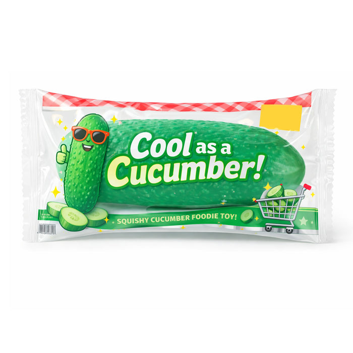 Keycraft The Big Squij Cucumber Slow-Rise Squishy Toy