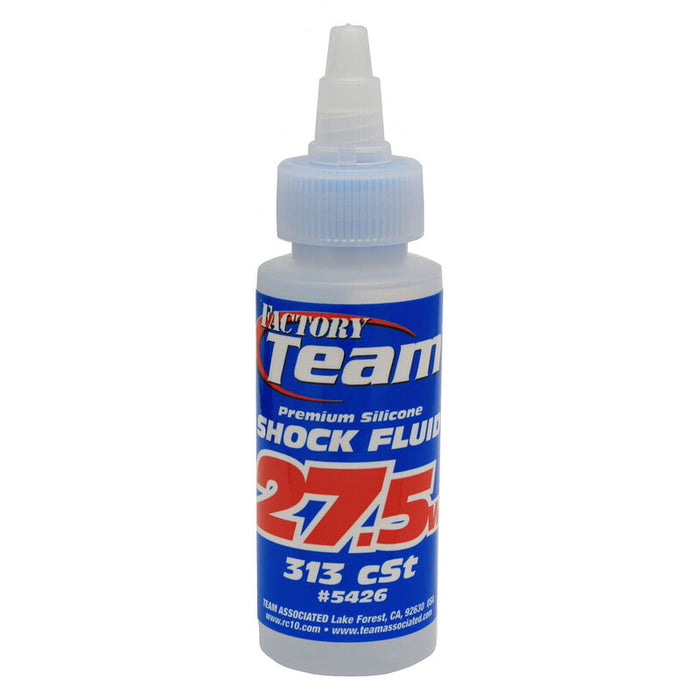 Factory Team Silicone Shock Fluid, 27.5Wt (313 cSt) 2oz