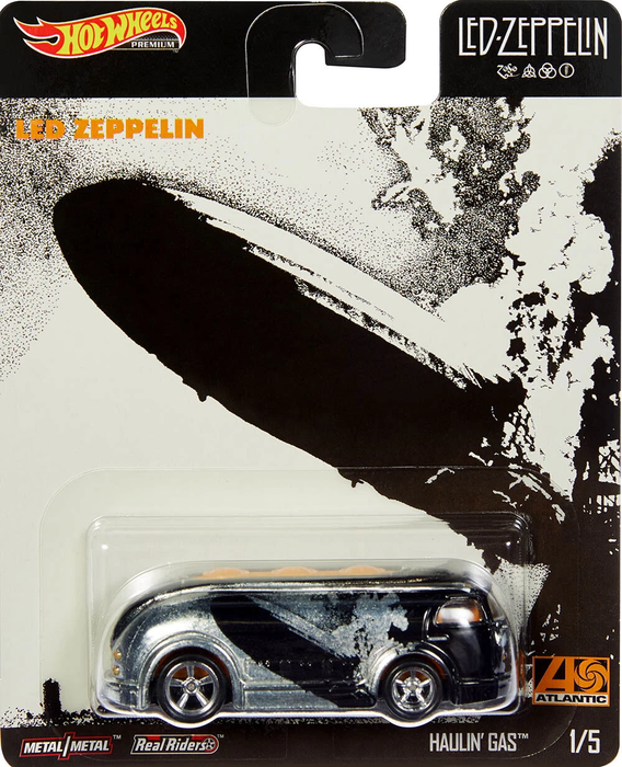 Haulin' Gas Led Zeppelin Premium Pop Culture 1:64 Hot Wheels GJR14 DLB45