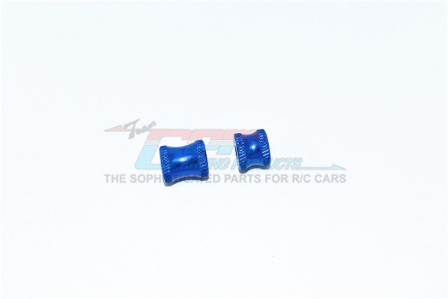 ALUMINUM COLLAR FOR REAR CHASSIS BRACE BLACK -2PC SET  (ARA320555)