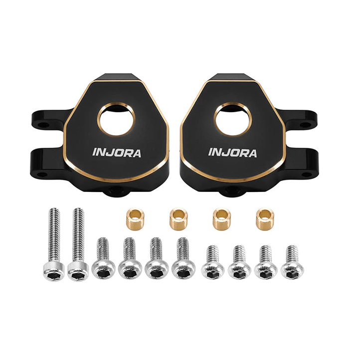 Black Coating Brass Steering Knuckles for 1/32 Redcat Ascent-32