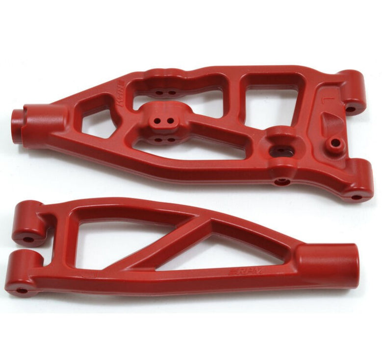 Front Left Upper and Lower A-arms, Red