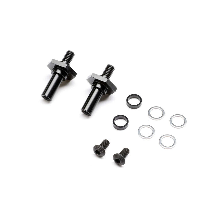 Team Losi Racing Front Axle, Aluminum (2): 22X
