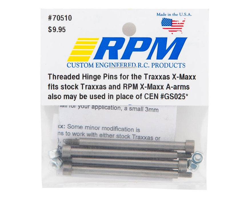 RPM X-Maxx Threaded Hinge Pin Set (7740)