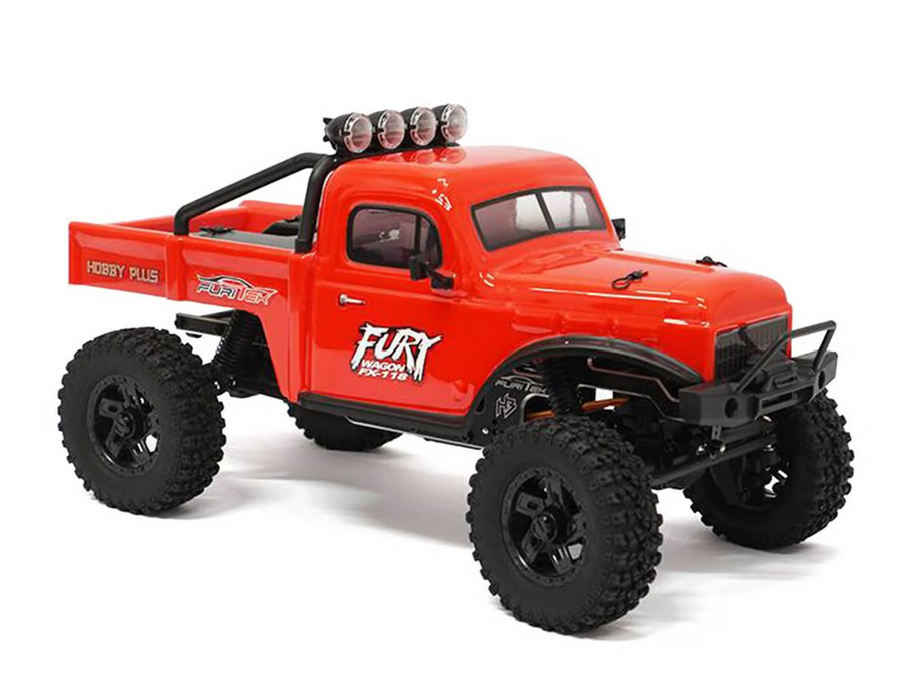 1/18 Furitek FX118 Fury Wagon RTR Brushless Rock Crawler - Red