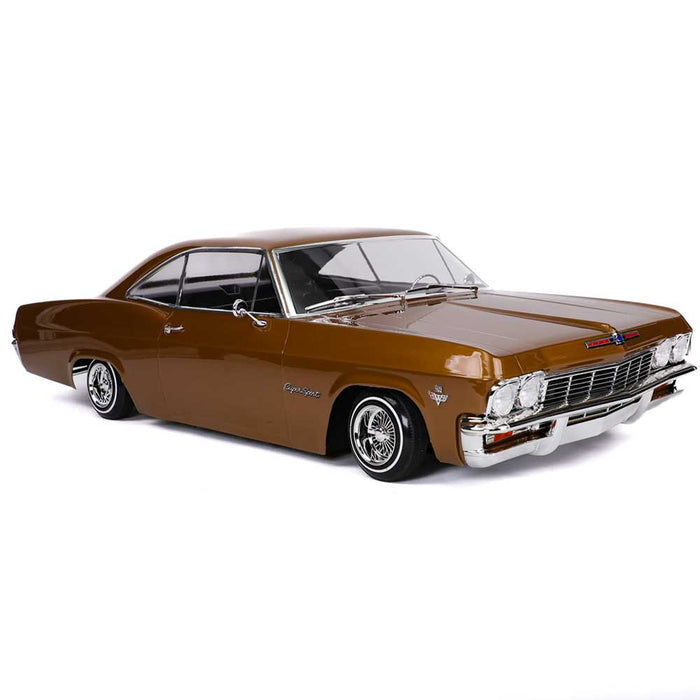 1:10 1965 Chevrolet Impala Hopping Lowrider Root Beer