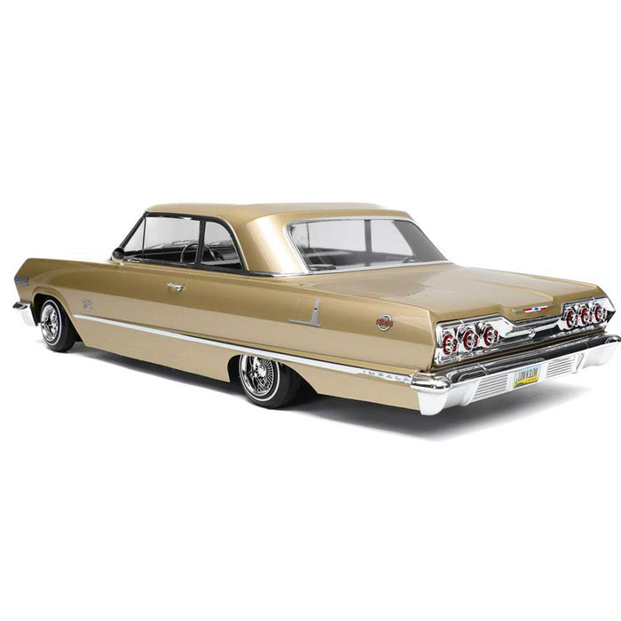 1:10 1963 Chevrolet Impala Hopping Lowrider Champagne