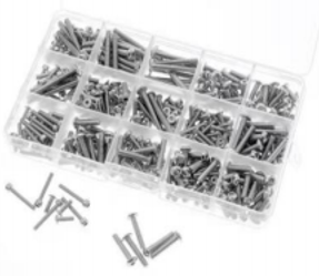 AZTAB Stainless Steel Screws Set for  8S and 6S Traxxas