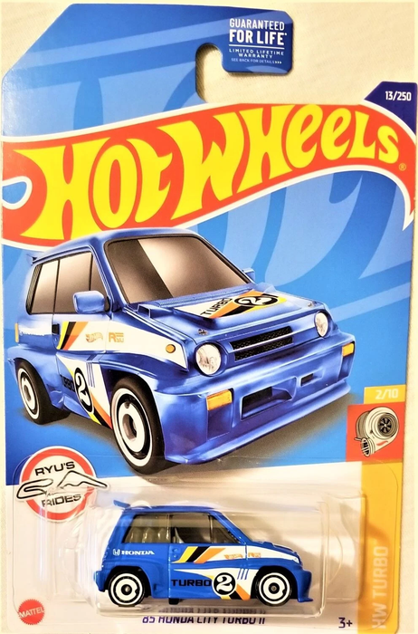 Hot Wheels - 2022 HW Turbo 2/10 '85 Honda City Turbo II 13/250