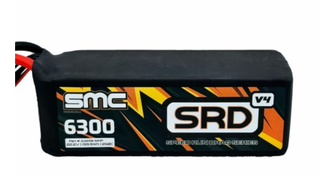 SRD-V4 22.2V-6300mAh-250C Speedrun pack