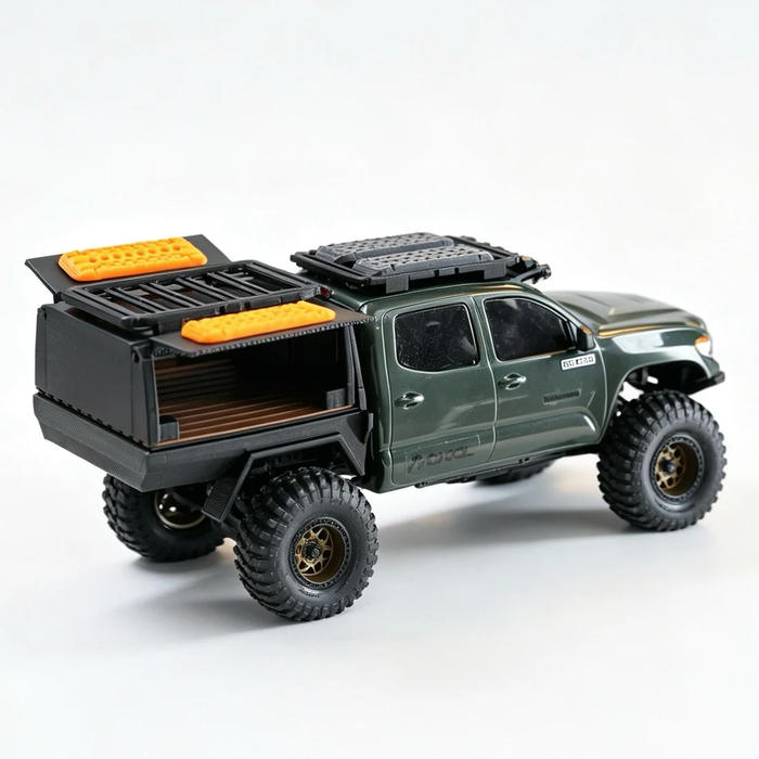 SCX-30 Tacoma Flat Bed  with High-Clearance Topper