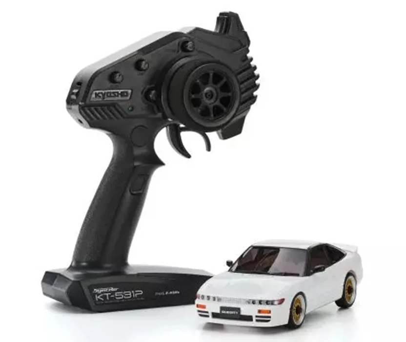 Kyosho MINI-Z AWD Nissan Sileighty White MA-020 Readyset RTR 32660W