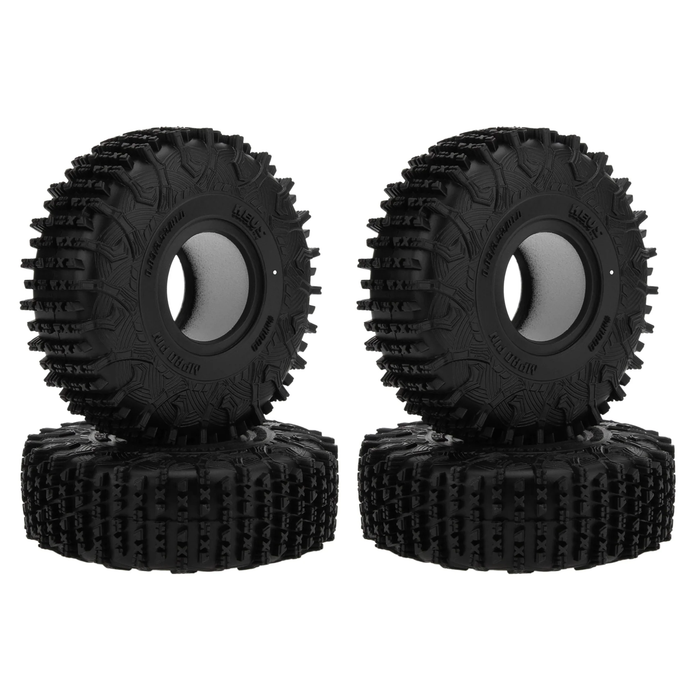 1.0-inch MS6 MPRO PIN Tires 64×21MM for 1/18 TRX4M 1/24 SCX24