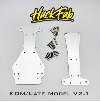 HackFab Losi Mini Conversion Chassis Stiffening Plate System