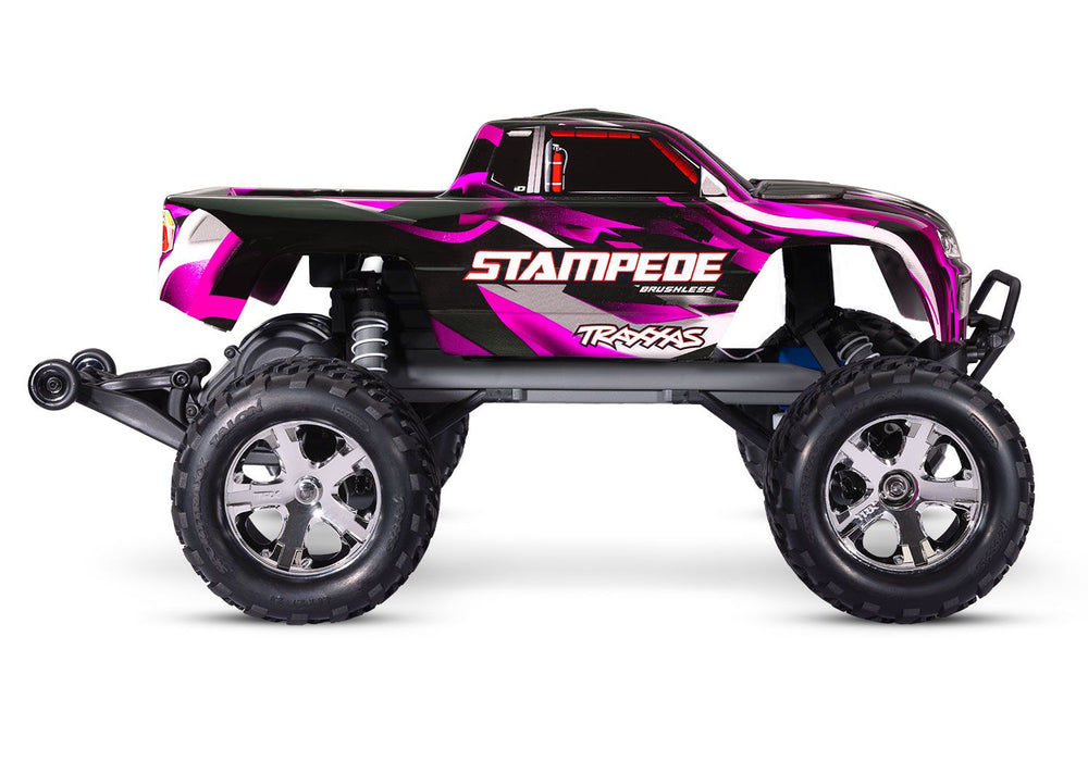Stampede 2WD BL-2s HD-PINK