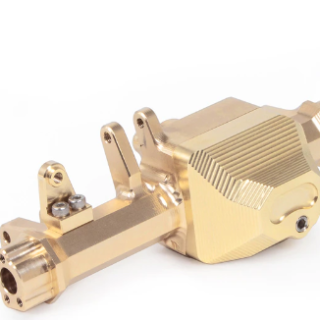 Heavy Duty Front & Rear TRX4 Brass Weights Portal Axle Housing with Portals (8242)