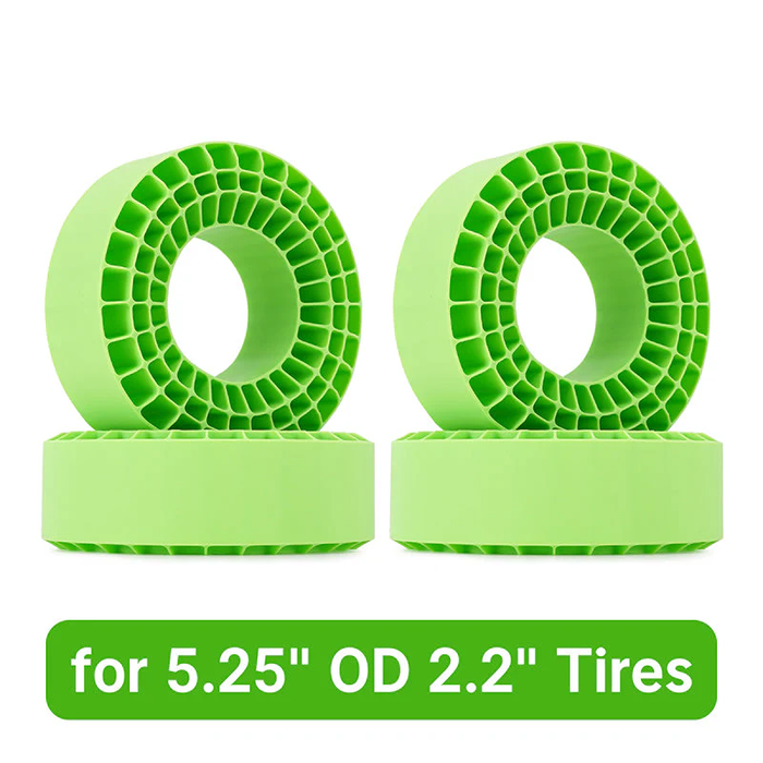 4pcs Silicone Rubber Inserts for 132-134mm(5.25" OD) 2.2" Tires
