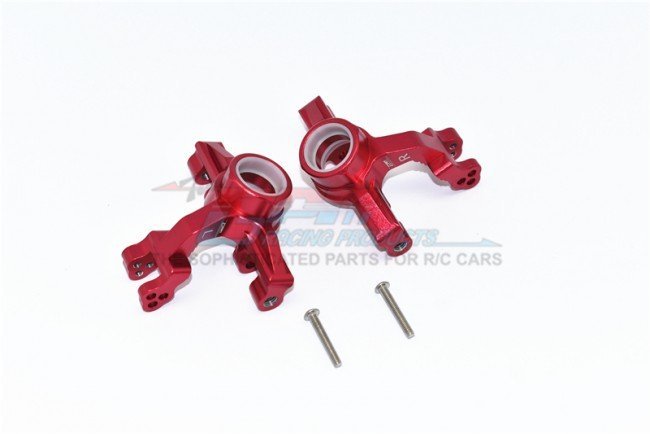 ARRMA KRATON 4X4 4S BLX Aluminum Front Knuckle Arms - 4pc set (RED) AR330523