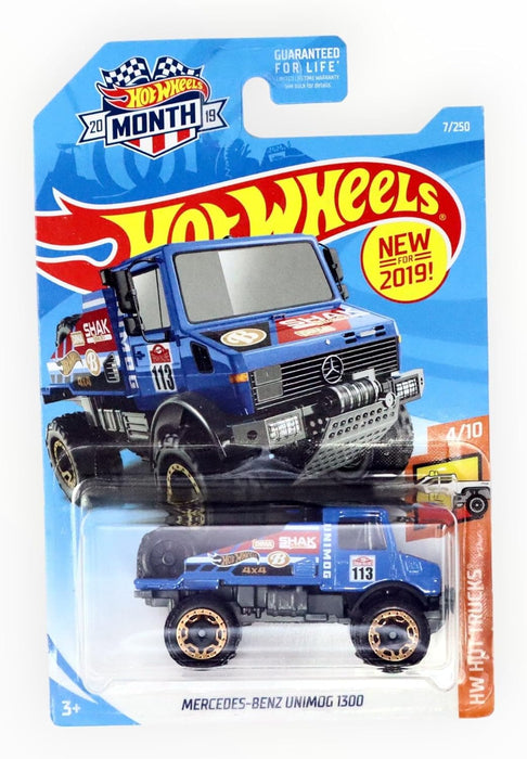 Hot Wheels Mercedes-Benz Unimog 1300 - Mainline (2019) 7/250