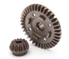 Ring gear, differential/ pinion gear, differential (rear)