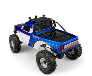 JConcepts Tucked 1989 Ford F-250 Scale Rock Crawler Body (Clear) (12.3")