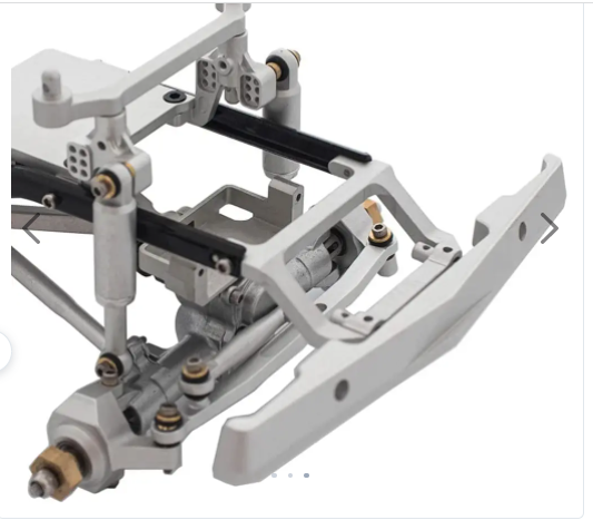 Complete Alloy Conversion Kit w/ 133 Wheelbase for Axial 1/24 SCX24 C10 Crawler