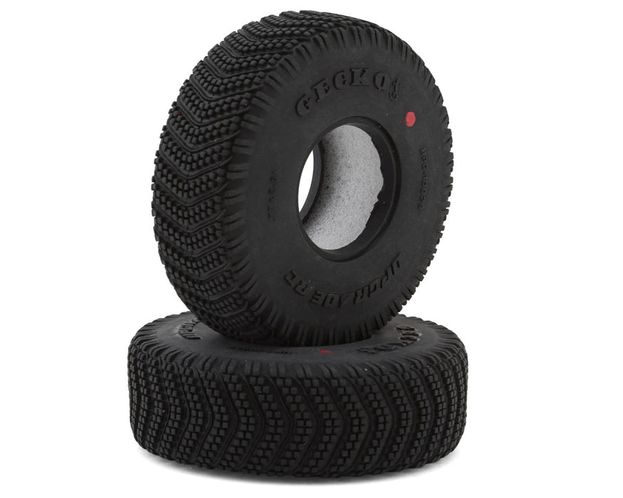 UpGrade RC Micro Gecko 1.0" Class 2 Extreme Performance Micro Crawler Tires (2) (64mm OD) (Super Soft)