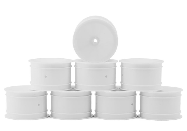 Mugen Seiki 2.2 Rear Buggy Wheels (White) (8) (12mm Hex)