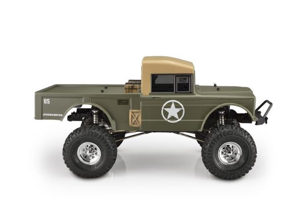 JConcepts JCI M117 Lloyd 12.3" Rock Crawler Body (Clear)