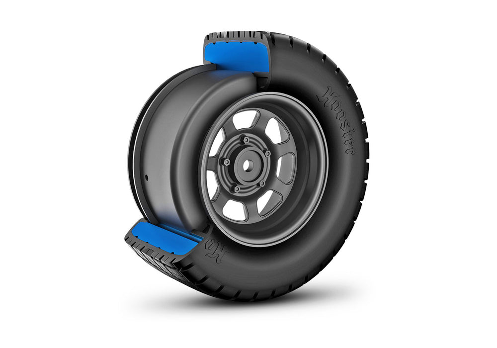 Dirt Oval Gray Front Wheels w/ Hoosier Tires (2)