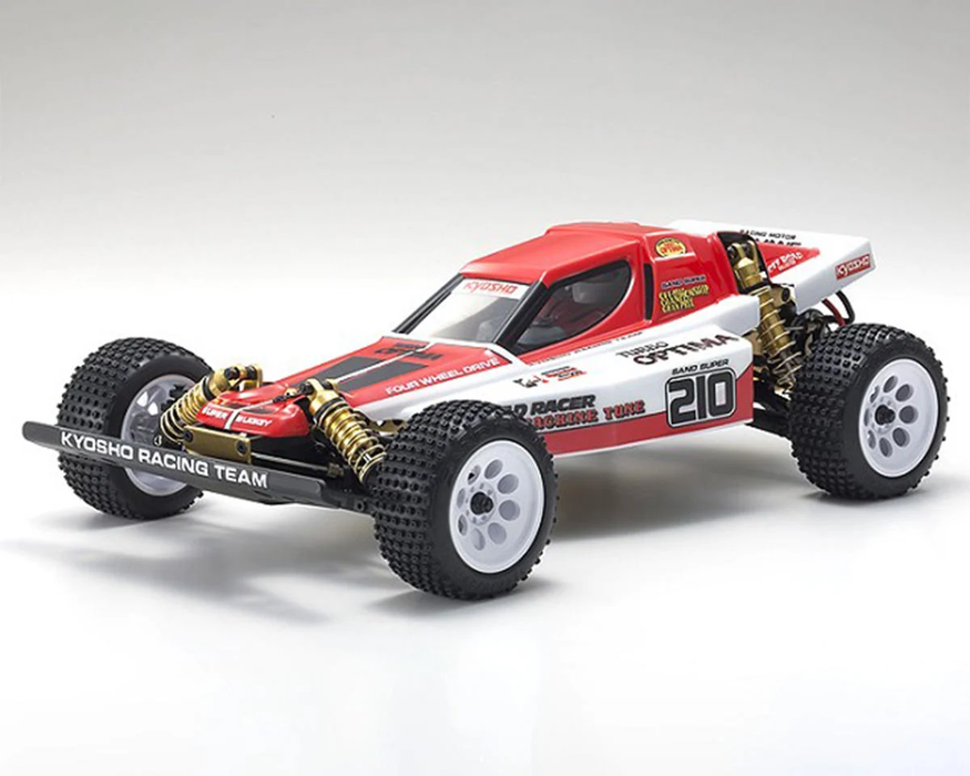 Kyosho Turbo Optima Gold 4WD Electric Off-Road Buggy Racer Kit