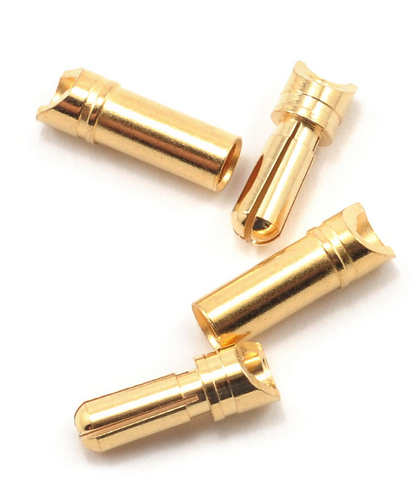 ProTek RC 3.5mm "Super Bullet" Gold Connectors (2 Male/2 Female)