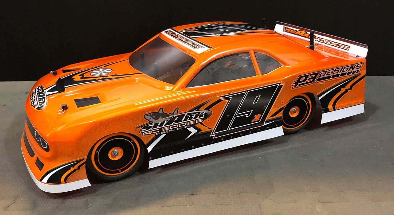 Shark RC Outcast Buggy Street Stock body with headlight kit