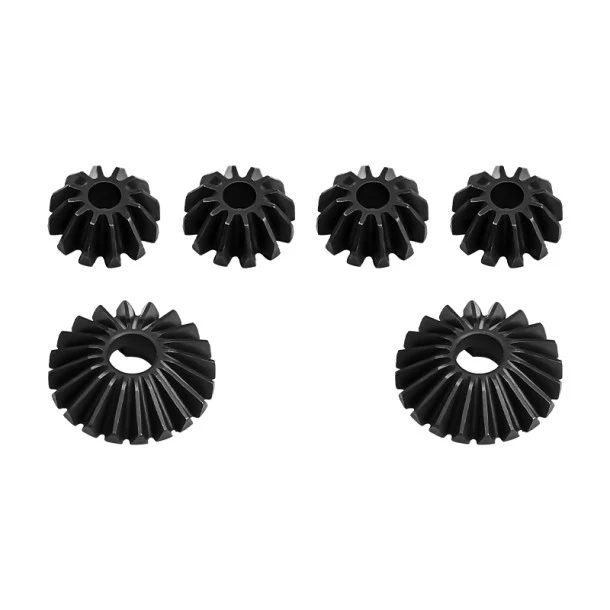 HARDEN STEEL #45 FRONT/CENTER/REAR DIFF BEVEL GEAR & PINION GEAR