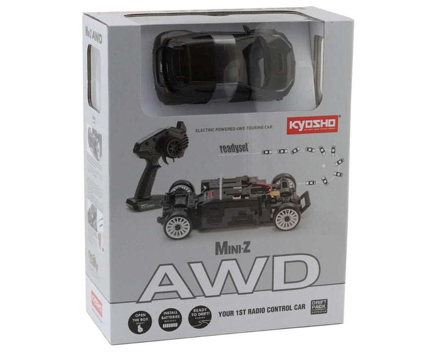 Mini-Z AWD MA-020 Readyset Toyota GRMN Yaris Circuit Package Gun Metallic