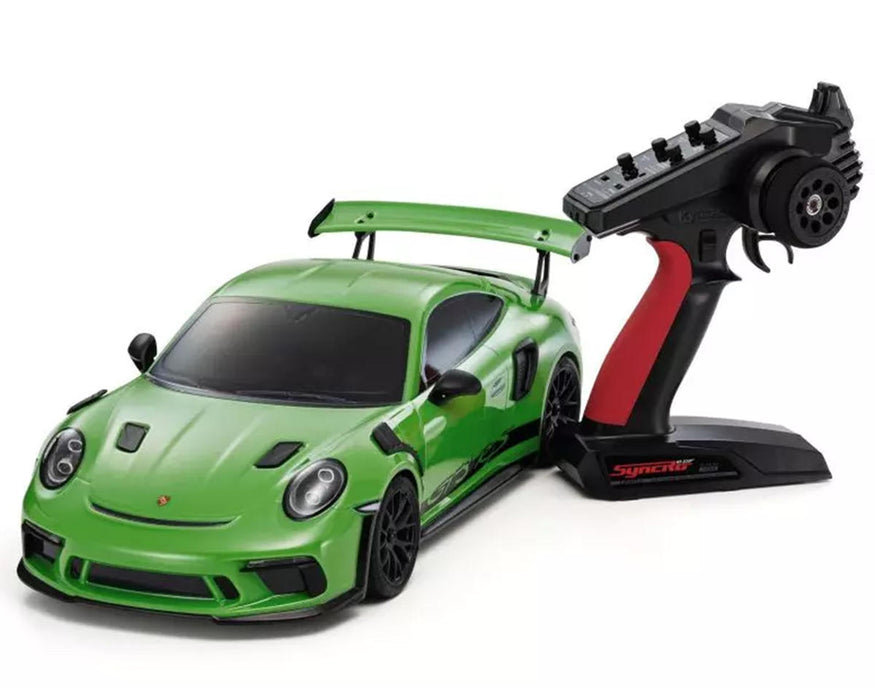 Kyosho Fazer MK2 2018 Porsche 911 GT3 RS Electric 4WD 1/10 RTR Touring Car (Green Lizard) w/Syncro KT-231P 2.4GHz Radio