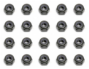Team Associated 3mm Locknut (10)