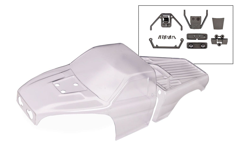 TXC-4M Clear Polycarbonate Truck Body